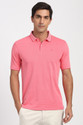 PETER ENGLAND Solid Men Polo Neck Pink