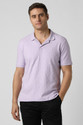 PETER ENGLAND Solid Men Polo Neck Purple