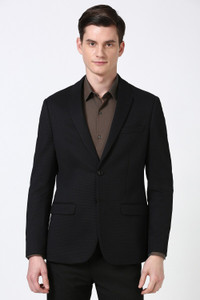 PETER ENGLAND Solid Single Breasted Formal Men