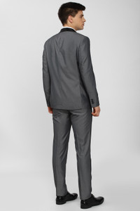 PETER ENGLAND Tuxedo Style Checkered Men Suit