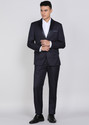 PETER ENGLAND Tuxedo Style Checkered Men Suit