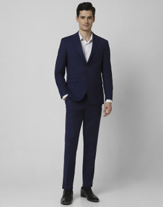 PETER ENGLAND Tuxedo Style Solid Men Suit