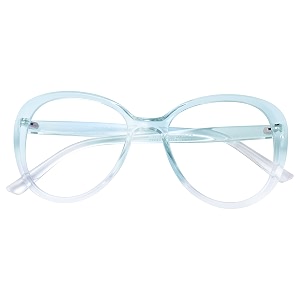 peter jones cateye oversized large blue light blocking computergaming glasses for womengirls 20389