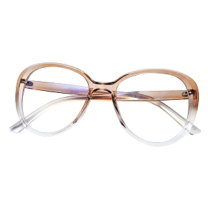 peter jones cateye oversized large blue light blocking computergaming glasses for womengirls 20389