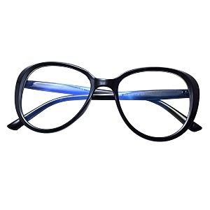 peter jones cateye oversized large blue light blocking computergaming glasses for womengirls 20389