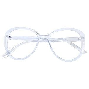 peter jones cateye oversized large blue light blocking computergaming glasses for womengirls 20389