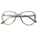 Peter Jones Cateye Oversized Large Blue Light Blocking Computer/Gaming Glasses for Women/Girls (20389)