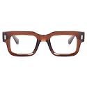 Peter Jones Brown Square Unisex Blue Light Blocking Computer/Gaming Glasses (3688FBW)