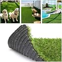 Petgrow Artificial Synthetic Grass Turf 7FTX42FT(294Square FT),0.8" Pile Height Indoor Outdoor Pet Dog Artificial Grass Mat Rug Carpet for Garden Backyard Balcony