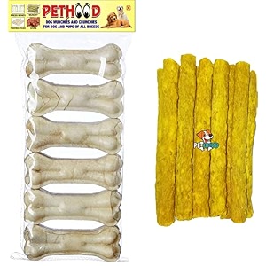 twisted rawhide chew sticks for dogs 200g  long lasting natural dog chew treats  calcium rich rawhide sticks for puppies amp adult dogs  supports dental care amp healthy teeth