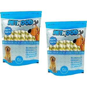 dog chew spiral sticks chicken flavor 450 g x 2 900g pack dog treats dog food stick for all life stages