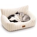 PETKARAY Cat Couch Bed, 28'' Soft Sofa for Indoor Cats, Machine Washable