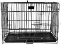 petkart 24 INCH BLACK BLACK Pet Crate