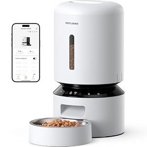 petlibro automatic cat feeder granary 5g wifi pet feeder with app control for dry pet food preservation freshness preservation