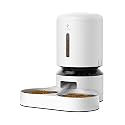 PETLIBRO Automatic Cat Feeder, Pet Food Dispenser Triple Preservation with Stainless Steel Bowl & Twist Lock Lid, Up to 50 Portions 6 Meals Per Day, Granary for Small/Medium Pets
