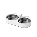 PETLIBRO Pet Food Splitter with Stainless Steel Bowls, Automatic Cat Feeder Bowls for Two Cats or Dogs, Suitable for PETLIBRO Automatic Cat Feeder PLAF005, PLAF006, PLAF103