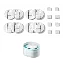 PETLIBRO Replacement Filters for Capsule Dog Fountain PLWF008, 4 Month Set of Filters for Dog Water Dispensers, 8 Count Pack, White