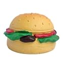 Petlicious &amp; More Latex Squeaky Burger Toys for Dog and Puppy (Medium)