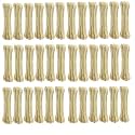 Petlicious &amp; More Rawhide Bones for Dogs 5 Inch Pressed Bones for Dogs Calcium Bone Dog Bones Chew Bones for Puppy Calcium Treat for Dogs Puppy Treat (Pack of 36)
