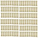 Petlicious &amp; More Rawhide Bones for Dogs 4 Inch Pressed Bones for Dogs Calcium Bone Dog Bones Chew Bones for Puppy Calcium Treat for Dogs Puppy Treat (Pack of 100)