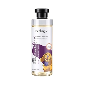 petlogix anti irritant shampoo for dogs amp cats moisturising wash 250ml
