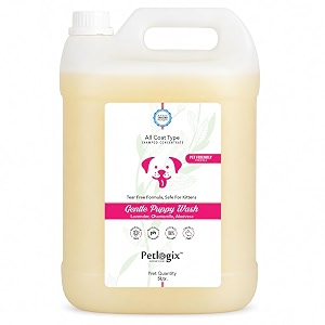 petlogix puppy amp dog shampoo aloe vera odour control sulphate free 5l
