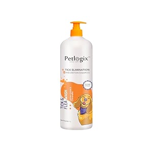 petlogix tick amp flea shampoo for dogs amp cats lemongrass amp citronella 1l