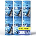 PetLovers Extra Sticky Lint Roller Mega Value Set for Pet Hair Removal, Dog and Cat Lint Remover (6 Pack Mini Refills)