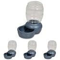 Petmate Replendish Gravity Waterer with Microban, Blue, 2.5 GAL (Pack of 4)