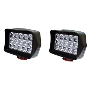 petrox 15 led fog light headlight for bikes - fog lamp back up lamp indicator tail dash light - motorbike led universal for bike and car pack of 2