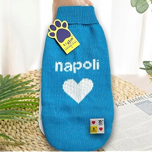 Aa Pets Cozy Knitted Flannel Sweater -