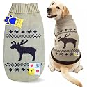 Aa Pets39 Cozy Knitted Flannel Sweater -