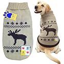 Aa Pets39 Cozy Knitted Flannel Sweater -