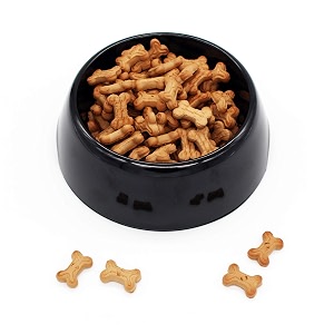 the pets company stainless steel amp melamine dog feeding bowl food bowl for dogs and cats 420 ml medium black