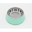 The Pets Company Stainless Steel &amp; Melamine Dog Feeding Bowl| Food Bowl for Dogs and Cats, 940 Ml, Large, Mint Green