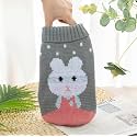 Aa Pets Cozy Knitted Flannel Sweater -