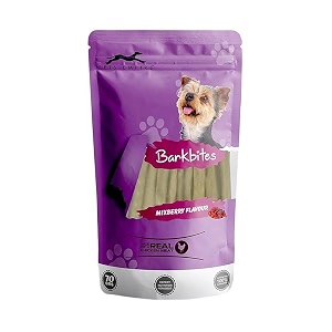 pets empire barkbites dog treats 70 gms mixberry flavour pack of 4