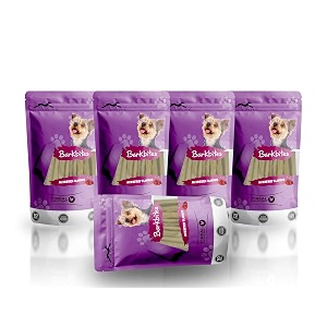 pets empire barkbites dog treats 70 gms mixberry flavour pack of 5 all life stages stick