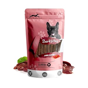 pets empire barkbites dog treats 70 gms liver flavour single pack