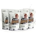 Pets Empire Barkbites Dog Treats Milk Flavour - 100% Natural, Healthy Tasty Snacks, Pure, Delicious, and Nutritious, No Grain or Artificial Additives - Pack of 4 (Milk Flavour, 70GM)
