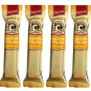 pets empire long lasting dental milk bar made withchicken or chicken liver and milk snack dog treat chicken pack of 4 4 x 50 gms