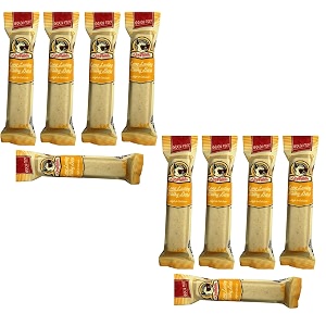 pets empire long lasting dental milk bar made withchicken or chicken liver and milk snack dog treat chicken pack of 10 10 x 50 gms
