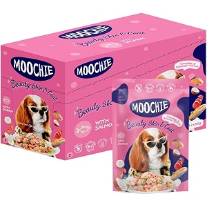 pets empire moochie fit amp firm wet dog food lamb with carrot green pea amp pumpkin - high protein grain free gravy meal for dogs amp puppies 85g pack of 24