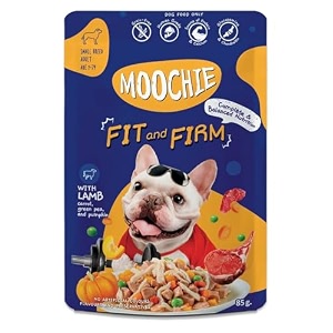 pets empire moochie fit amp firm wet dog food grain free gravy meal - high protein no artificial flavours - non-vegetarian dog food 85g pack of 6