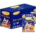 PETS EMPIRE Moochie Wet Dog Food (85g X 12) Grain Free Gavy Meal, Fit &amp; Firm with Lamb, Carrot, Green Pea, and Pumpkin, High Protein Dogs Gravy Foods, Non-Vegetarian Pet Meals for Dogs, Puppy