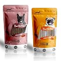 Pets Empire Pet Food Dried Chicken Stick Good Tasted Dog Snack (Carrot Flavour + Liver Flavour) 70 GMS x 2