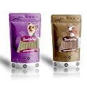 Pets Empire Pet Food Dried Chicken Stick Good Tasted Dog Snack (Peanut Butter + MIXBERRY Flavour) 70 GMS x 2
