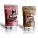 Pets Empire Pet Food Dried Chicken Stick Good Tasted Dog Snack (Peanut Butter +Liver Flavour) 70 GMS x 2