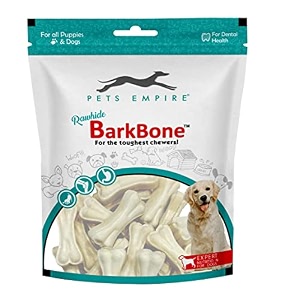 pets empire rawhide bone for dogs  pack of 3inch 30pcs  rawhide pressed chew stick young adult dog treat amp dog food  dog treats for medium breeds size dogs