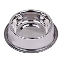 Pets Empire Stainless Steel Dog &amp; Cat Bowl | 200 ml | Anti-Skid Non-Tip Pet Feeding Bowl | Food &amp; Water Bowl for Puppies &amp; Kittens (Pack of 3)